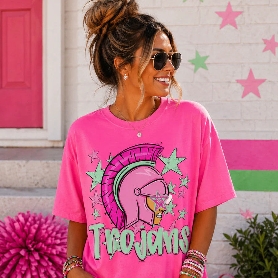 Trojans Mascot Tee