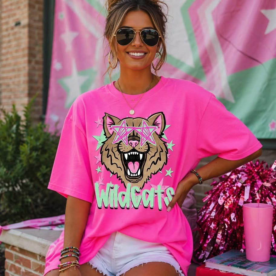 Wildcats Mascot Tee
