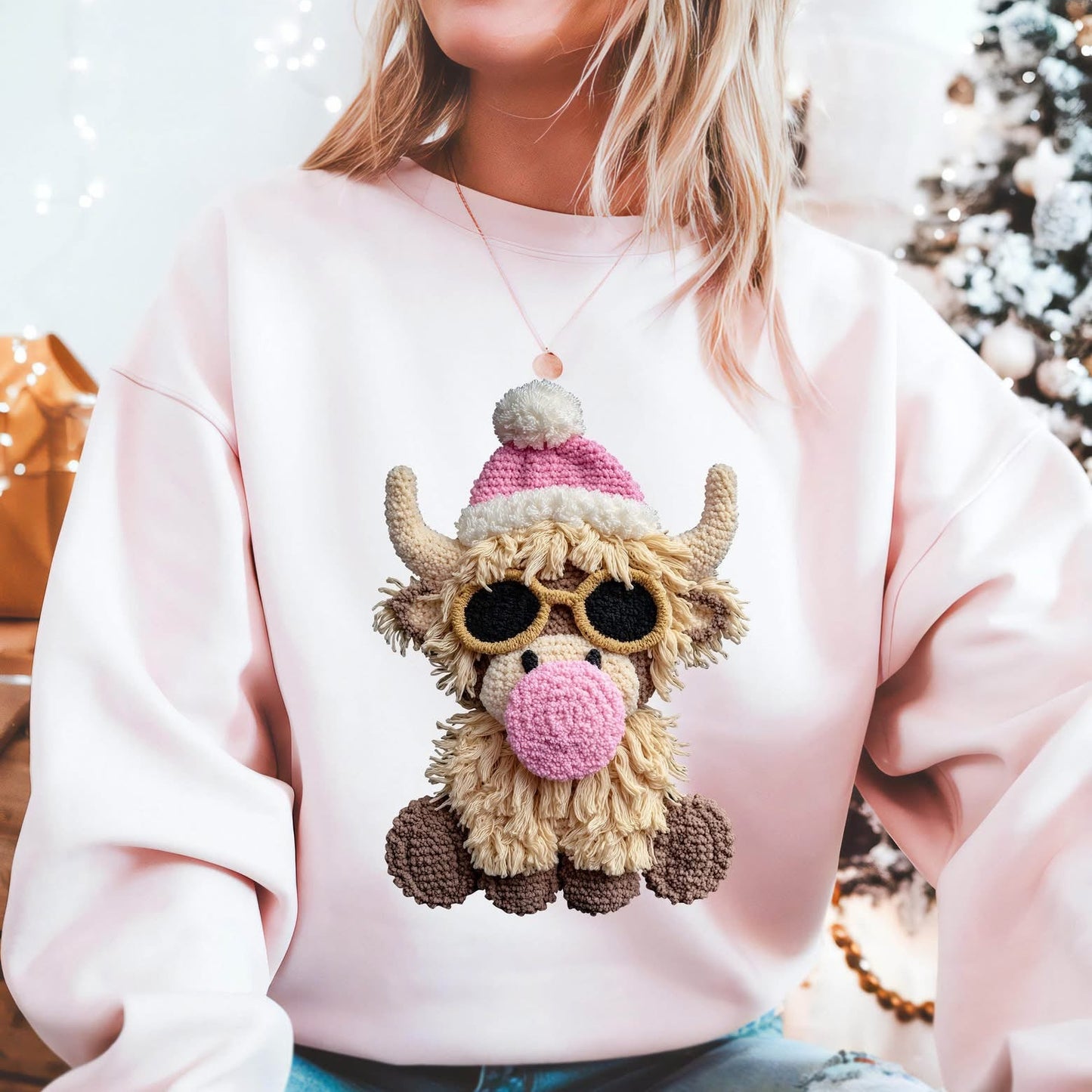 Faux Bubble Cow