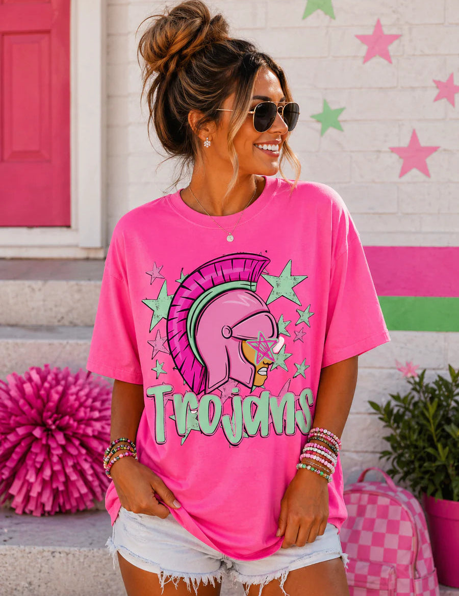Trojans Mascot Tee