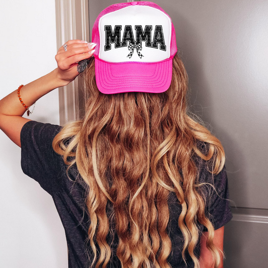 Mama Bow Trucker Hat