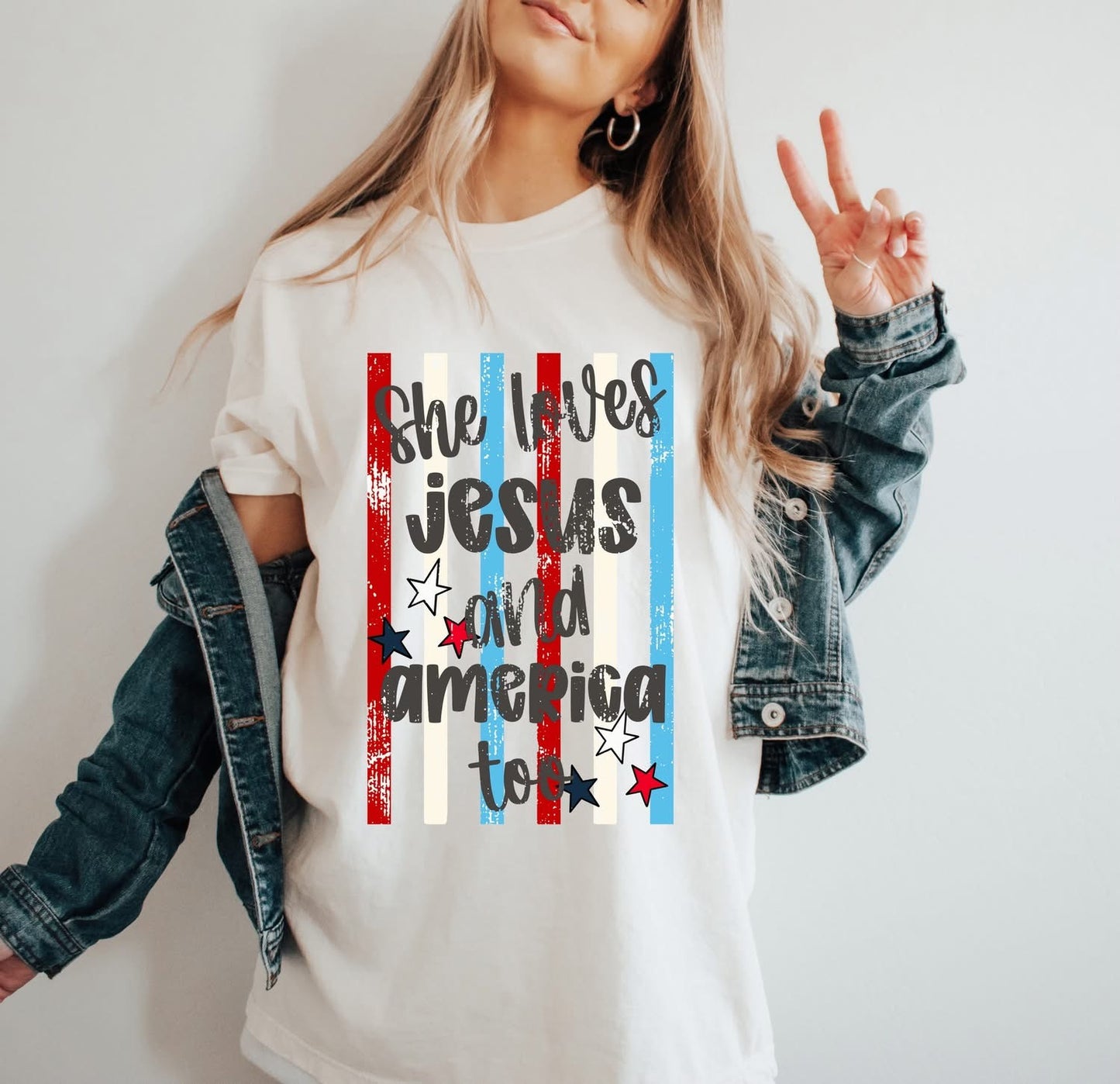 She Loves Jesus And America Too